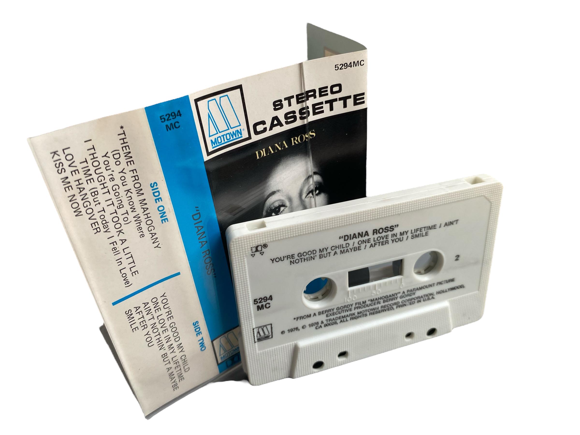 ヴィンテージ ダイアナ・ロス カセットテープ：R&B ソウル