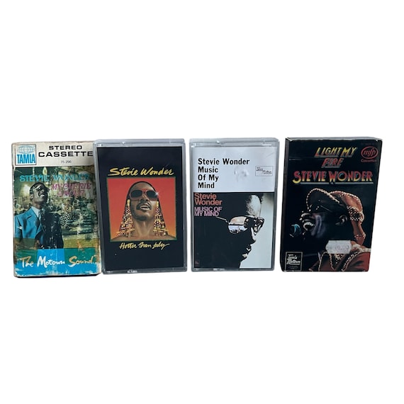 ヴィンテージ スティーヴィー・ワンダー カセット：1980年代のR&B 