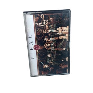 T'pau Rage ヴィンテージカセット、1988年オリジナルレトロアナログテープカートリッジ、象徴的なイギリスのアルバム、希少なコレクターズアイテム