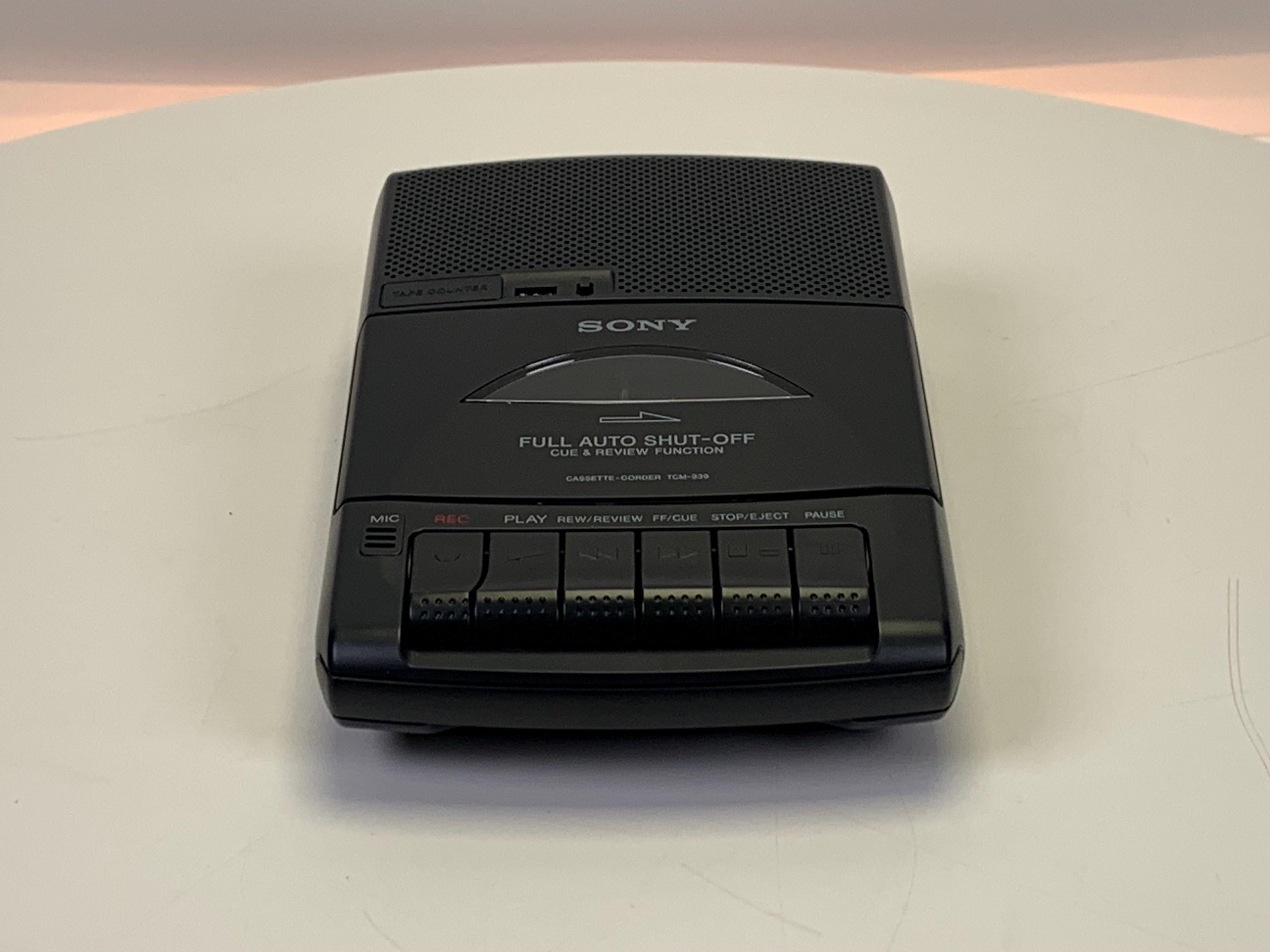 Vintage Sony Portable Cassette Player TCM -939. as New. - Etsy