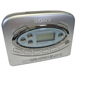Vintage My First Sony WM-F3030 Cassette Walkman – Retro Audio