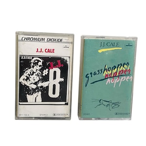 JJ Cale ビンテージ カセット、1970/80 年代のオリジナル レトロ アナログ テープ カートリッジ、象徴的なアメリカのアルバム、希少な収集品