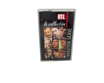 Master Serie La Collection Rare Vintage 1990s French Pop Chanson Cassette Tape Album