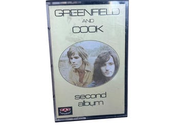 Greenfield And Cook Second Album Vintage Cassette - 1976 Folk Rock