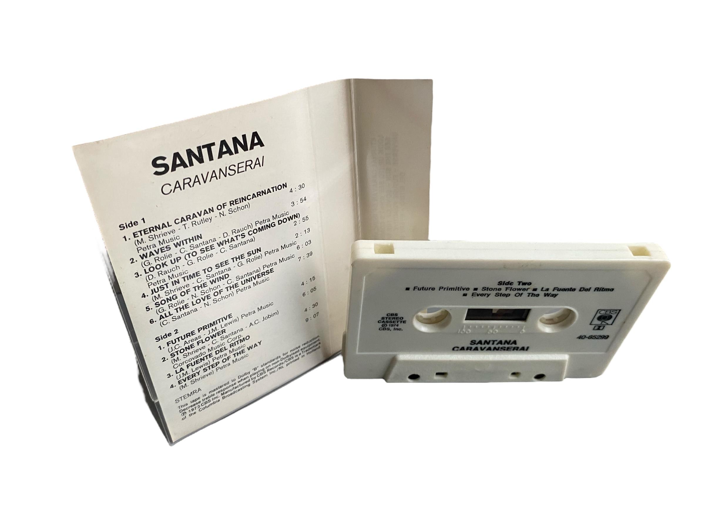 Santana［カセット］ Vintage Santana Cassette Tape Collection: 1970/80s Rock Albums - Etsy
