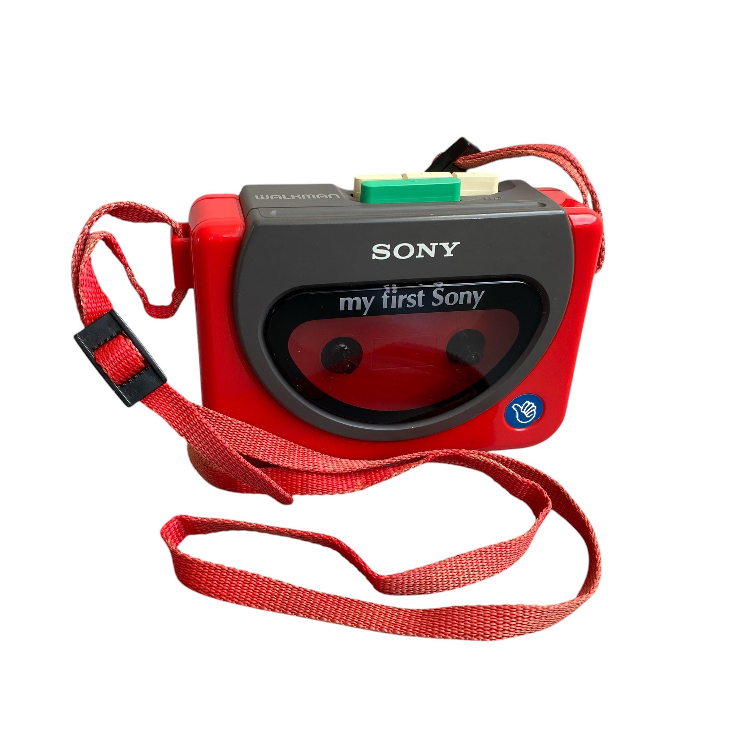 [美品稼働品]ソニー　カセットウォークマンmyfirstsony WM-3000 美品DE可動品】SONY Cassette WALKMAN WM-3000 - メルカリ