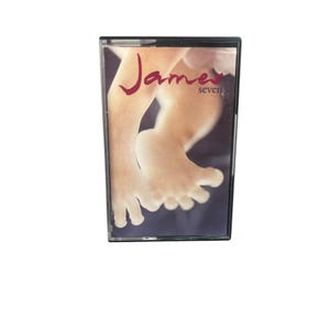 ジェームス・セブン ヴィンテージカセット、1992年オリジナルレトロアナログテープカートリッジ、象徴的なイギリスのアルバム、希少なコレクターズアイテム