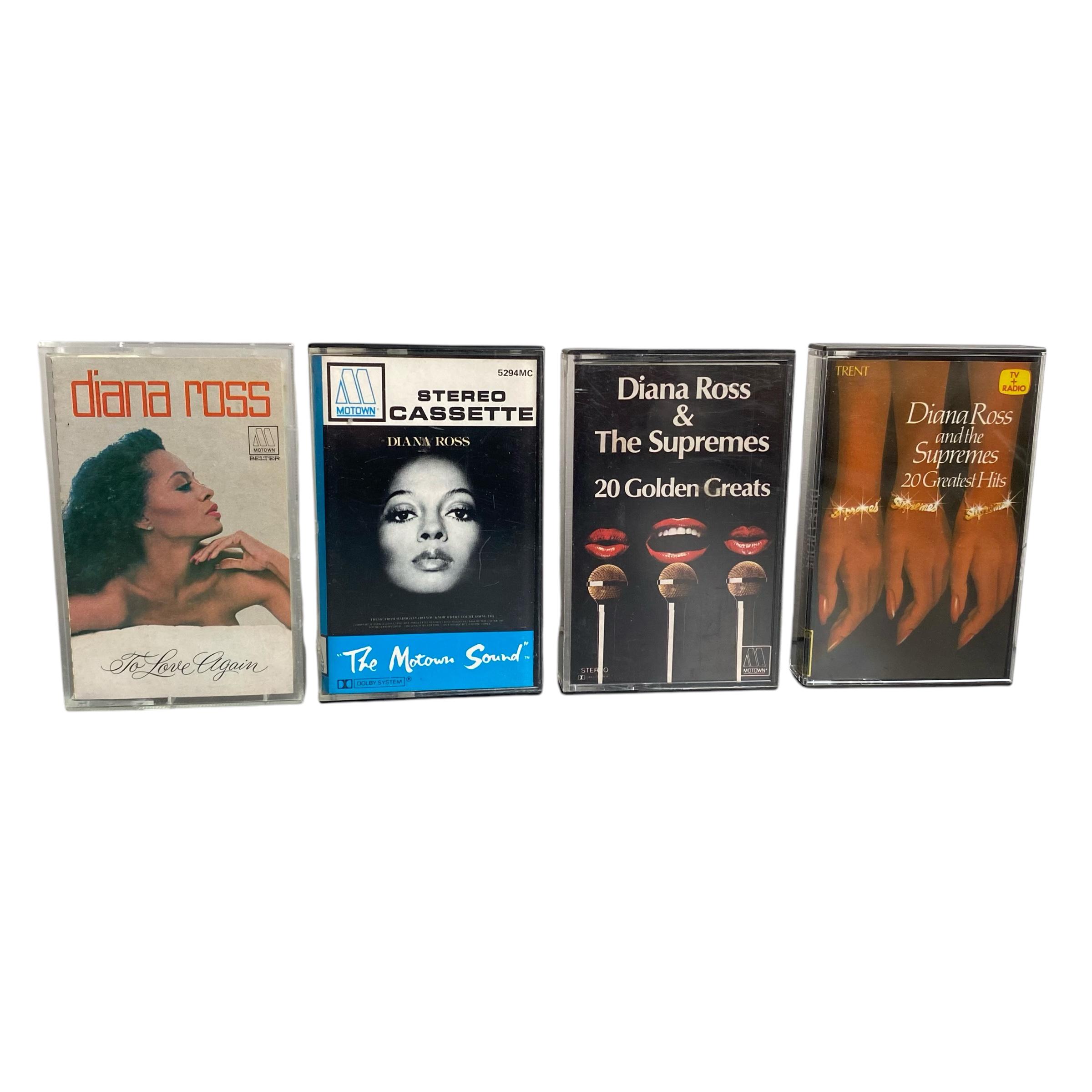 ヴィンテージ ダイアナ・ロス カセットテープ：R&B ソウル