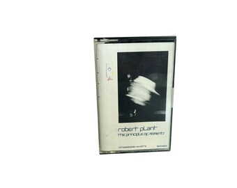 Robert Plant The Principle Of Moments Rare Vintage 1983 British Rock Cassette Tape Album