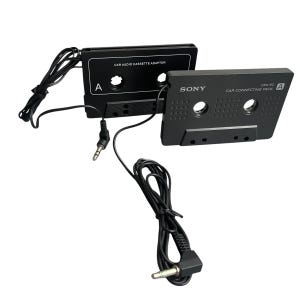 Paquetes de conexión de casete de audio para coche, adaptadores y hallazgos retro originales de época.
