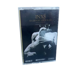 Inxs Shabooh Shoobah ヴィンテージカセット、オリジナル1982年製レトロアナログテープカートリッジ、象徴的なオーストラリアのアルバム、希少なコレクターズアイテム