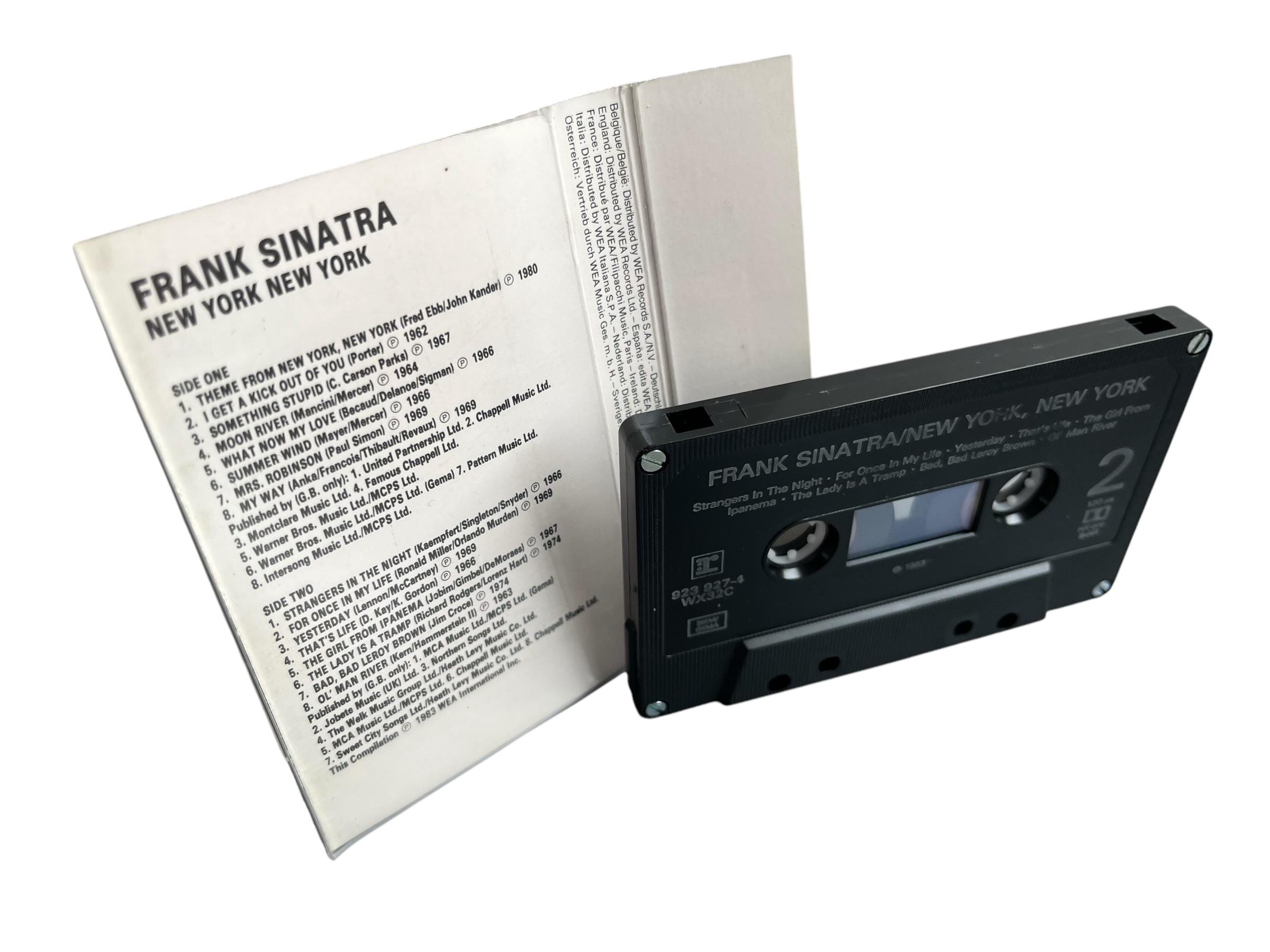 ヴィンテージ・フランク・シナトラ・カセットテープ・コレクション