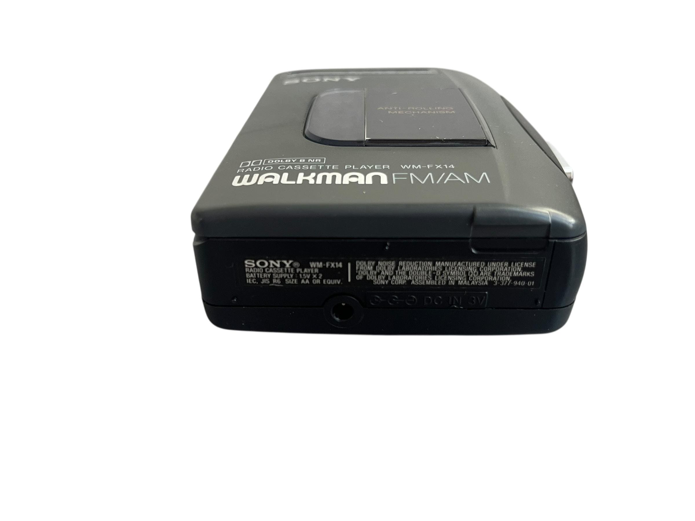 Vintage Sony WM-FX14 Cassette Walkman – Iconic 90s Style & Classic