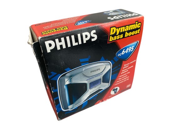 Vintage Philips AQ6495 Stereo Cassette Player. as New. - Etsy