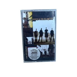 Hootie & The Blowfish ひび割れリアビューヴィンテージカセット、オリジナル1994年レトロアナログテープカートリッジ、象徴的なアメリカのアルバム、コレクターズアイテム
