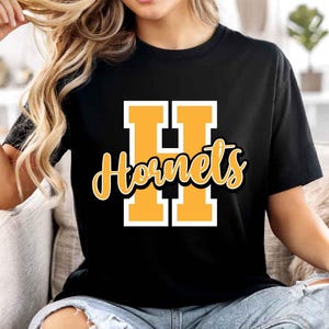 Hornets SVG PNG, Hornets Shirt Design, School Spirit Cheer Mom Png, Hornets Team Svg, Hornets Cheer Svg, Sublimation Designs