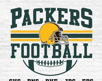 Packers Fußball-Svg, Fußball-Svg, Sport-Svg, Fußball-Shirt, Sublimations-Designs, Png Dxf Jpg Eps