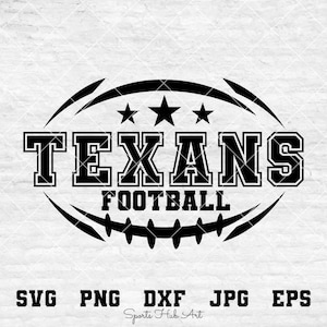 Texans Football Svg, Football Svg, Sports Svg, Football Shirt, Sublimation Designs, Png Dxf Jpg Eps