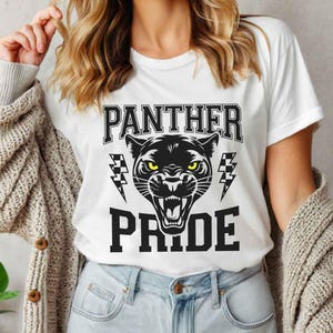 Panther Pride svg, Panthers svg, School Spirit, Panthers School svg, Panthers Team svg, School Sports Team svg, Football, Basketball
