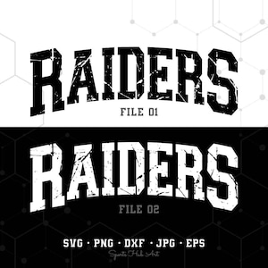 Raiders SVG PNG, Raiders Distressed Png, Raiders Mascot svg, Raiders Cheer svg, Raiders Football svg, Raiders Team Spirit Png