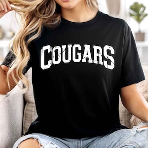 Cougars SVG PNG, Cougars Distressed Png, Cougars Mascot svg, Cougars Cheer svg, Cougars Football svg, Bulldogs Team Spirit Png