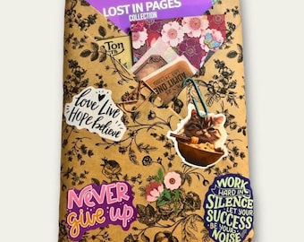 Mystery Journaling Kit: Surprise Stationery Gift Box, Bullet Journal Supplies, Gift for Her, A5 Notebook Starter Kit, Stationery Lover Kit.