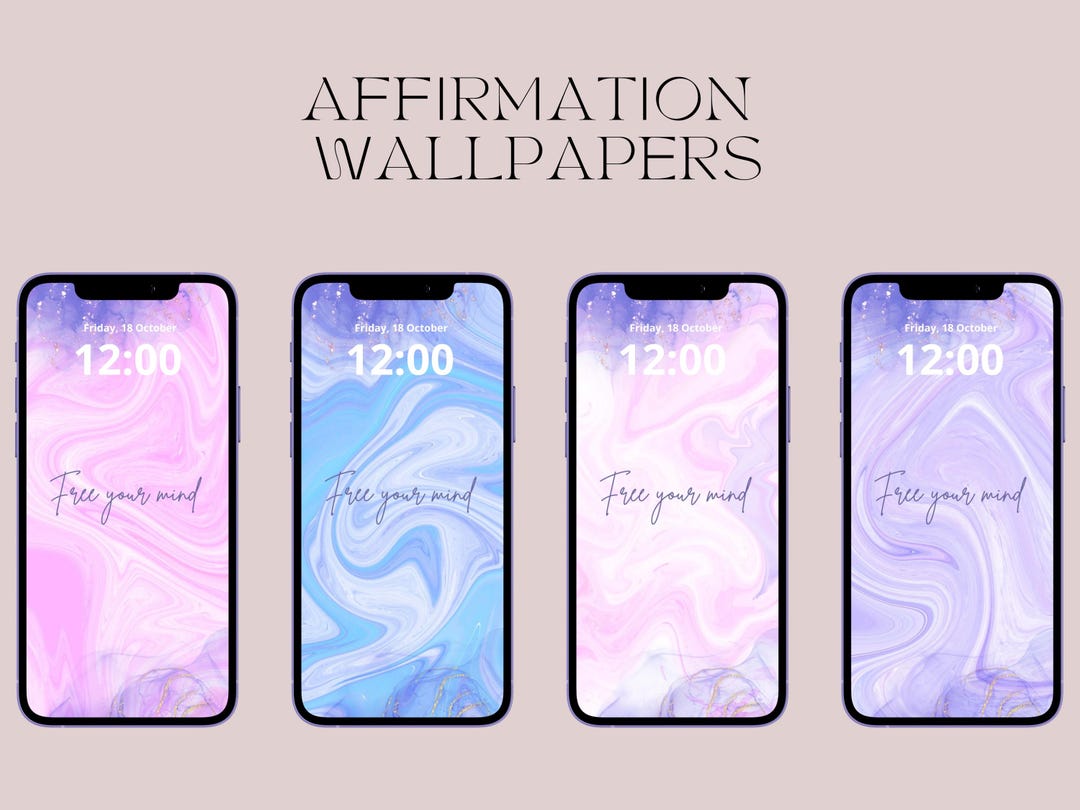Affirmation Wallpaper for Your Phone, Daily Motivation, Positive Vibes ...