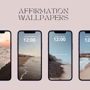 Affirmation wallpaper for your phone, Daily Motivation, Positive Vibes