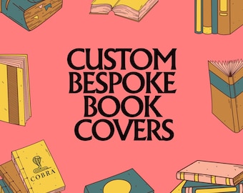 Anpassad bokomslagsdesign: Boutique-konstnärligt tryck och e-bok
