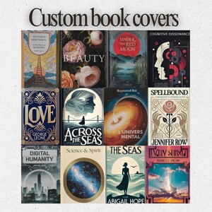 Custom Book Cover Design: Professional Print & eBook Art