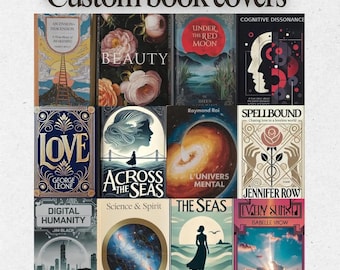 Custom Book Cover Design: Professional Print & eBook Art