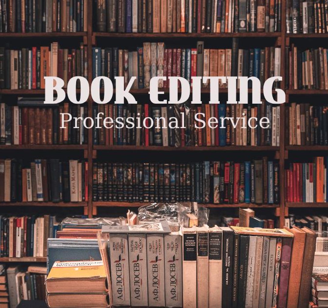 Professional Book Editing: Manuscript Copyediting Service - Etsy
