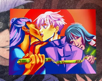 Gojo Satoru / Geto Suguru / Shoko Ieiri Art Print