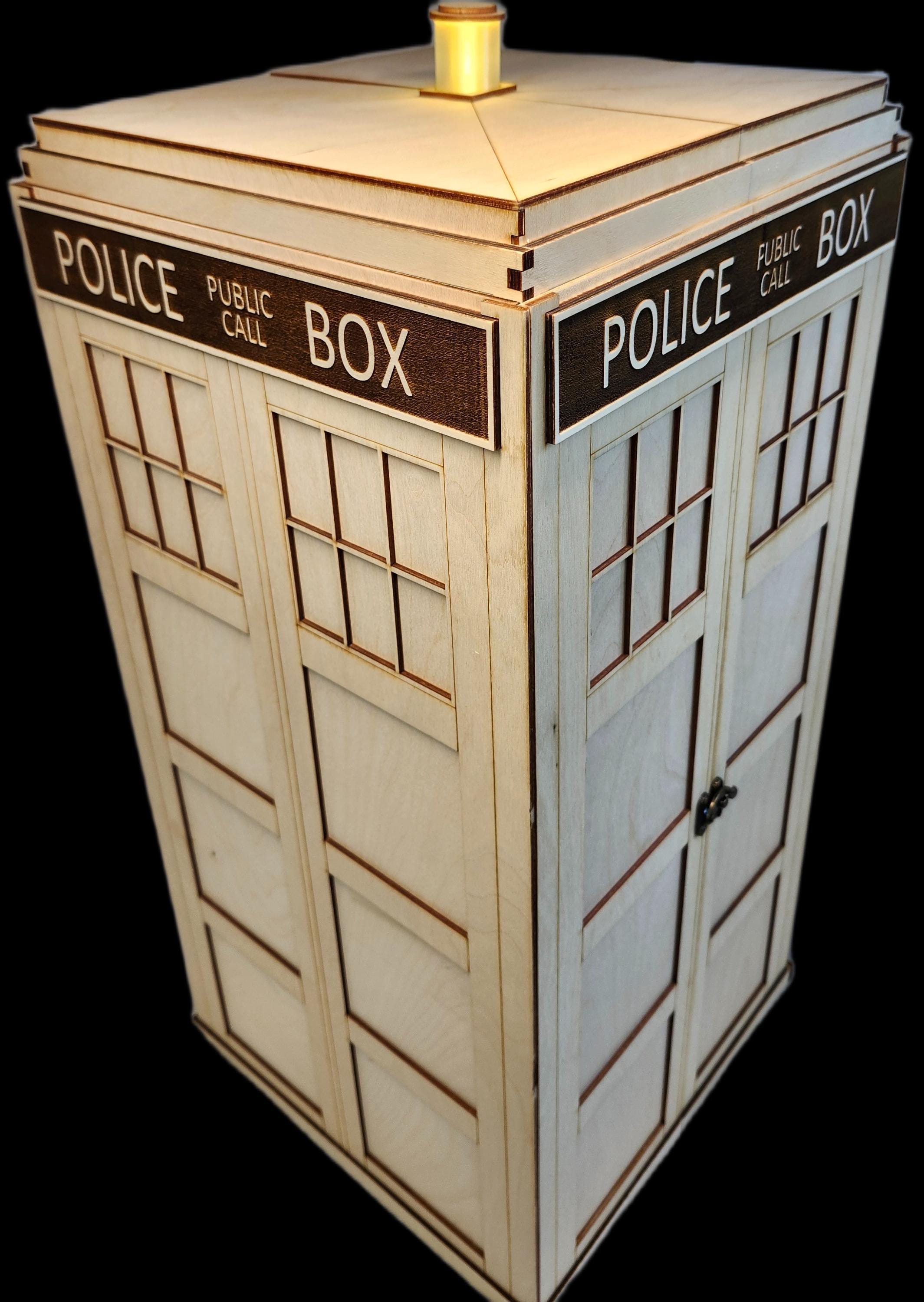 TARDIS Police Box Dollhouse. Doctor Who. - Etsy