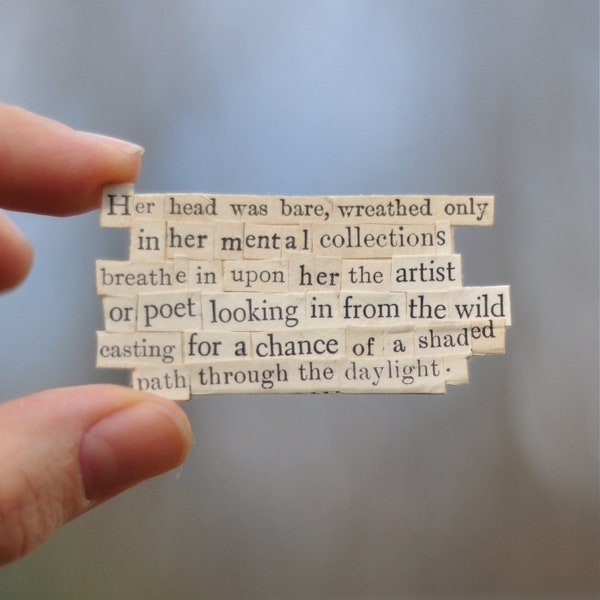 breathe in upon her  - chosen words poem