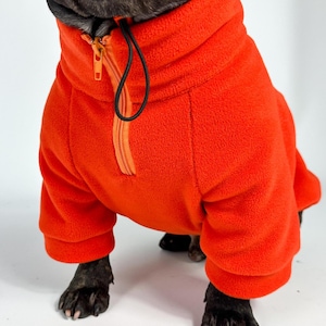 Fleece Dog Jacket | Custom Fit Soft & Warm Dog Coat | Durable Everyday Dog Fleece | Dog Pullover with Zipper | Stylish Clothes for Dogs