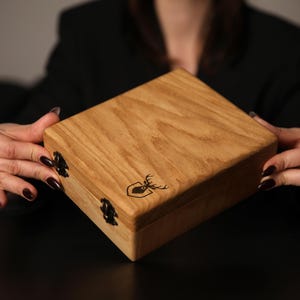 Houten horlogedoos Horlogedoos Horlogekast Houten horlogedoos Horlogedoos voor heren Gepersonaliseerd cadeau Horlogedoos Horlogedoos heren Houten horlogekast