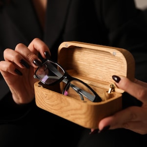 Glasses case Wooden box for sunglasses Sunglasses box Custom sunglasses case Box for sunglasses Wooden glasses case Mothers day gift