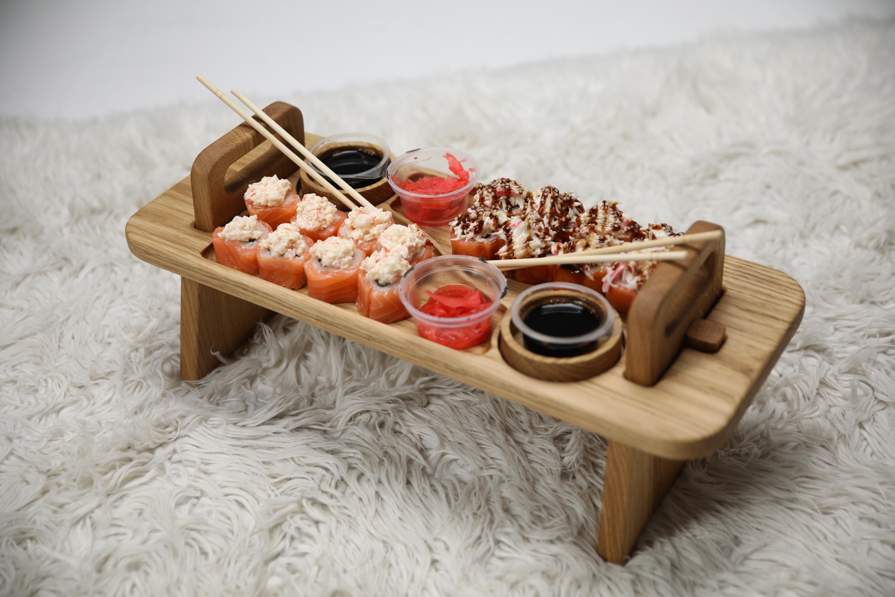 木製ドライフルーツプレート クリエイティブスナックサービングトレイ