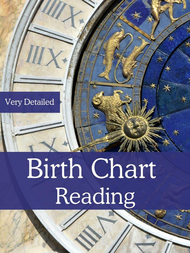Birth Chart Reading, In-Depth Astrology Reading, Discover Your Destiny, Soul Purpose & Zodiac Insight, Fast Delivery, Psychic Reading