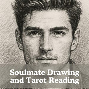 Soulmate-tekening en tarotlegging, dezelfde dag, Draw My Soulmate, je toekomstige echtgenoot/vrouw, Soulmate-lezing, snelle levering, paranormaal lezen