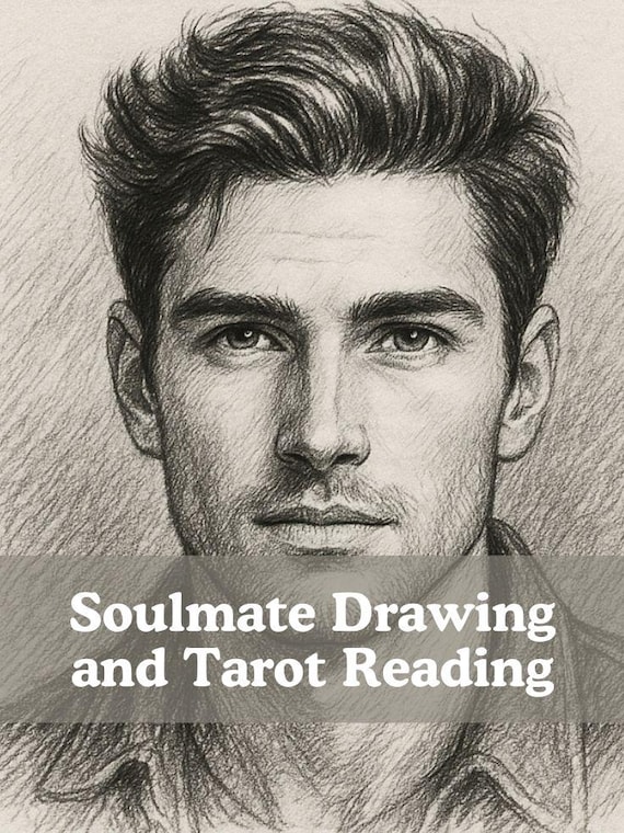 Soulmate Drawing and Tarot Reading, Same Day, Draw My Soulmate, Your Future Husband/Wife, Soulmate Reading, Fast Delivery, Psychic Reading