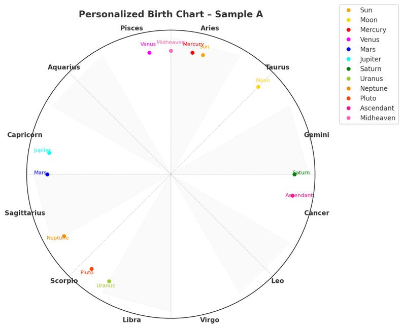 birth chart reading, natal chart reading, astrology reading, zodiac report, soul purpose reading, custom birth chart, psychic astrology, cosmic blueprint, sun moon rising, spiritual guidance, life path reading  
astrology gift, personal astrology