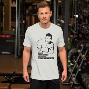 Mike Tyson T-Shirt Unisex Boxing Shirt Fighting Champion Heavyweight Boxing Iron Mike Tyson Fight