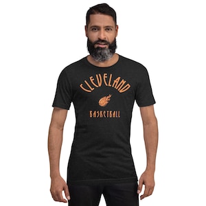 Cleveland Basketball T-Shirt Cleveland Sports Unisex Tee Shirt Ohio Sports