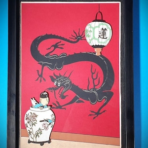 Tintin Picture Frame - Etsy