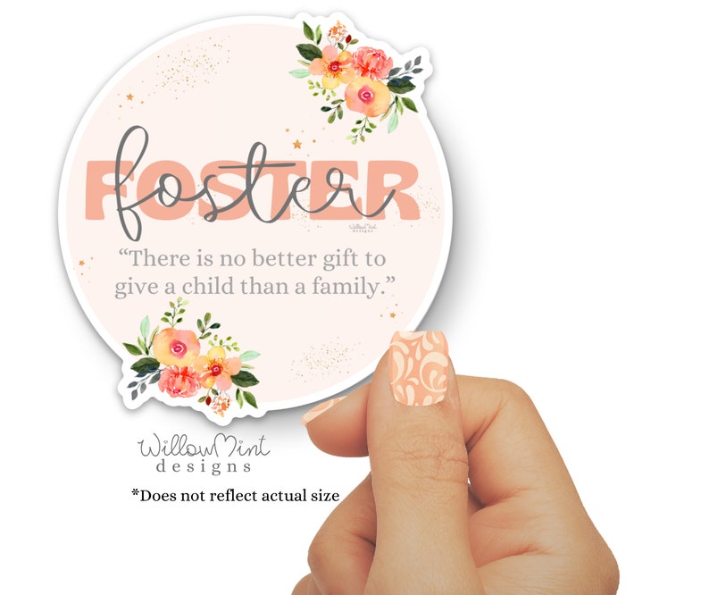 Foster Sticker: Waterproof Vinyl Decal for Laptop, Hydroflask - Etsy