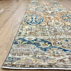 3x10 Authentic Runner, Handwoven Runner, Wool Rug, Home Decor, Turkish Runner, Oushak Runner, Oriental Runner, Hallway Runner, Boho Chic