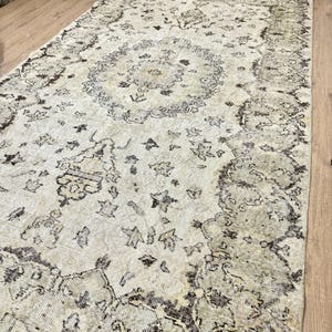 6x10 Antique Brown Rug, Handwoven Rug, Wool Rug, Home Decoration, Oriental Turkish Rug, Oushak Rug, Modern Rug, Vintage Rug, Beige Rug 6x10