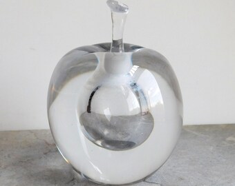 Vintage Kosta Boda / Vicke Lindstrand Apple Scent Bottle